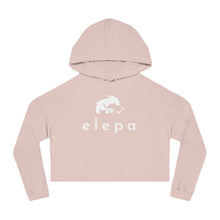 Load image into Gallery viewer, Elepa Women’s Cropped Hooded Sweatshirt