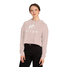 Load image into Gallery viewer, Elepa Women’s Cropped Hooded Sweatshirt