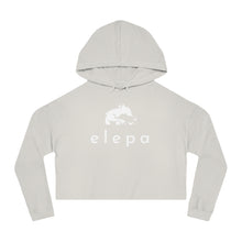 Load image into Gallery viewer, Elepa Women’s Cropped Hooded Sweatshirt