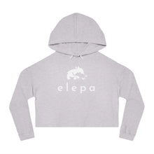 Load image into Gallery viewer, Elepa Women’s Cropped Hooded Sweatshirt