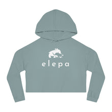 Load image into Gallery viewer, Elepa Women’s Cropped Hooded Sweatshirt