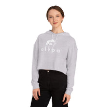 Load image into Gallery viewer, Elepa Women’s Cropped Hooded Sweatshirt