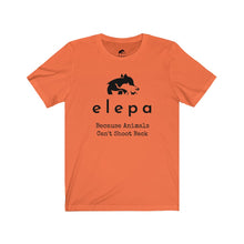 Load image into Gallery viewer, Elepa® Unisex Short Sleeve Tee (no text on back)