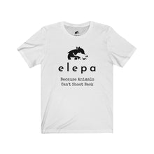 Load image into Gallery viewer, Elepa® Unisex Short Sleeve Tee (no text on back)