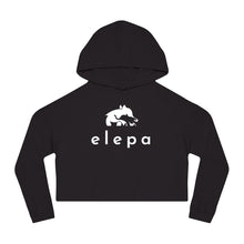 Load image into Gallery viewer, Elepa Women’s Cropped Hooded Sweatshirt
