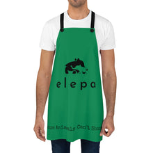 Load image into Gallery viewer, Elepa Cooking Apron in Forest Green
