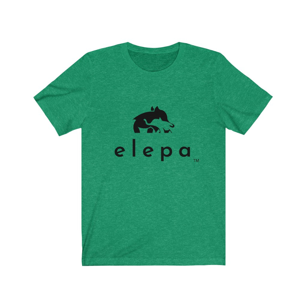 Women's Elepa® Short Sleeve Tee (text on back)