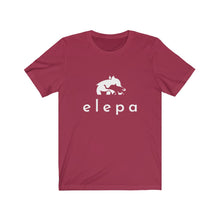 Load image into Gallery viewer, Elepa Jersey Short Sleeve Tee (wording on back)
