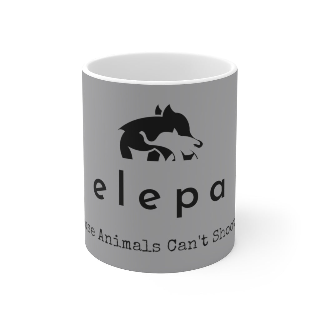 Elepa GREY Ceramic Mug 11oz