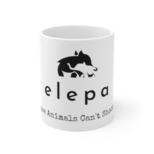 Load image into Gallery viewer, Elepa WHITE Ceramic Mug 11oz
